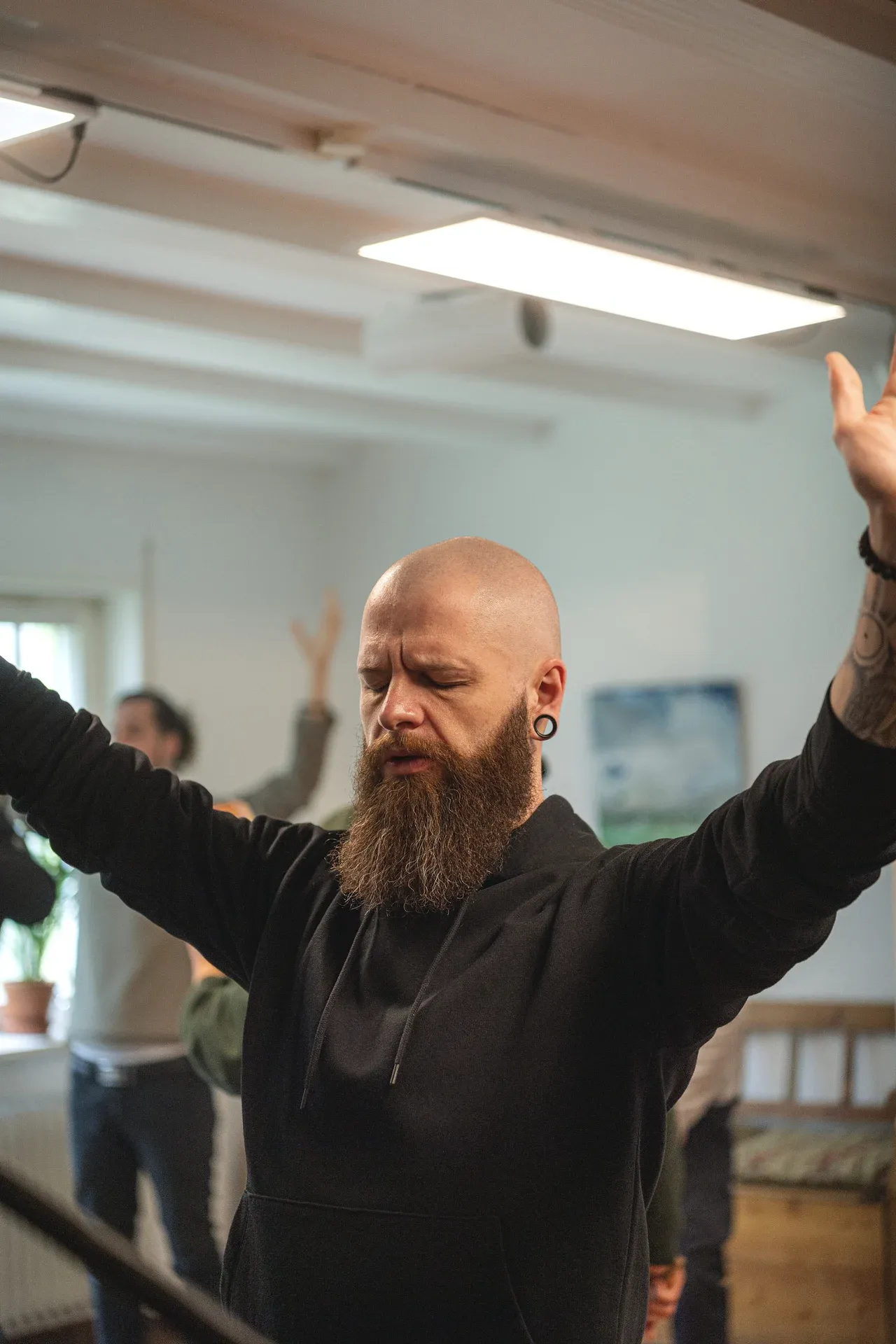 Männerkreis Moderator - Illustration